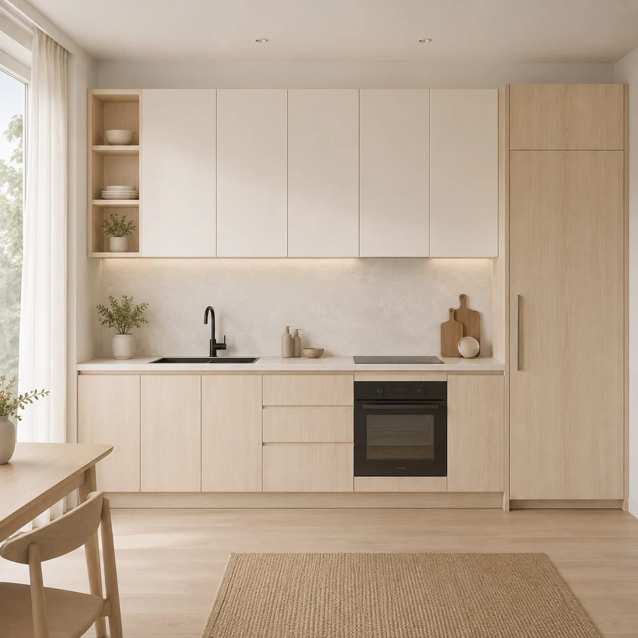 Ivory Apartment Kitchen — configuration detail reference